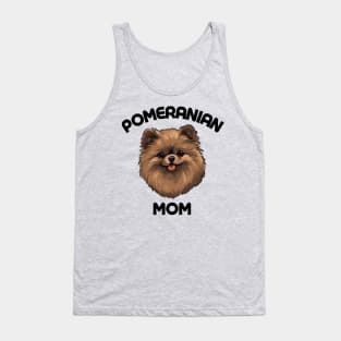 Pomeranian Mom Dog Lover Gift Dog Breed Pet Lover Puppy Tank Top